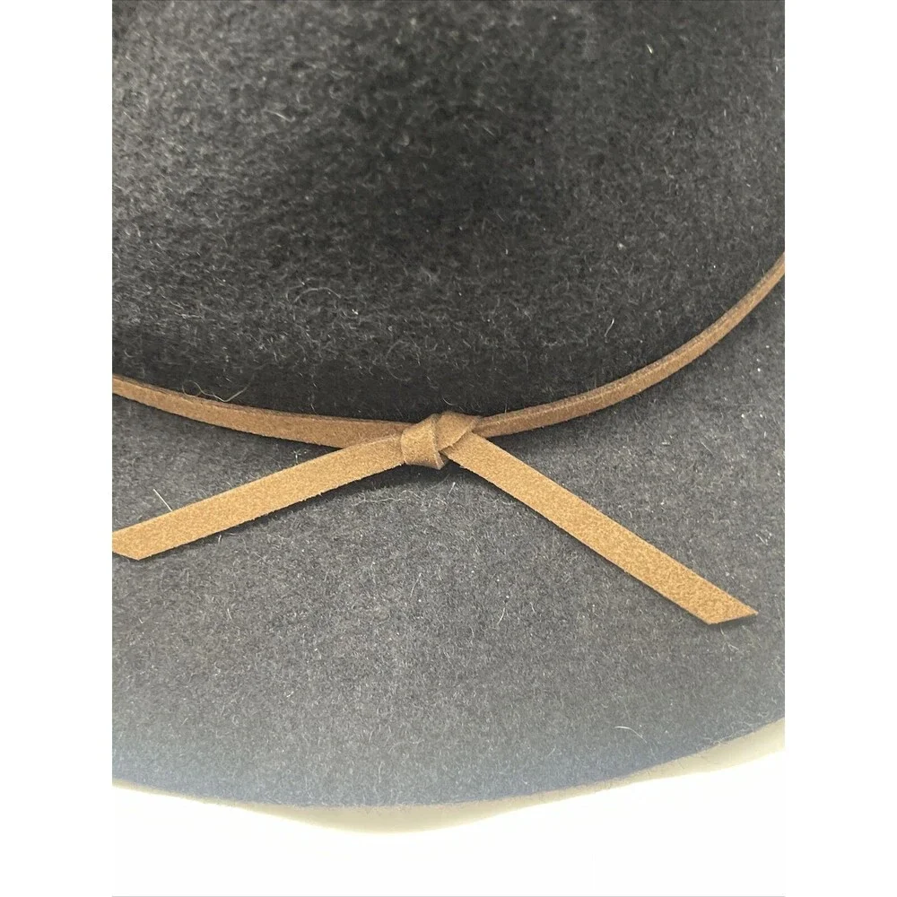 Brixton Valley Fedora Wool Hat In Black One Size New